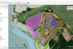 Base de dados georreferenciada – PDZ do Porto do Itaqui Fonte: LabTrans, 2019