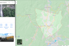 Mapa Timbó/SC
