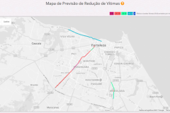 Mapa de redução de vitimas